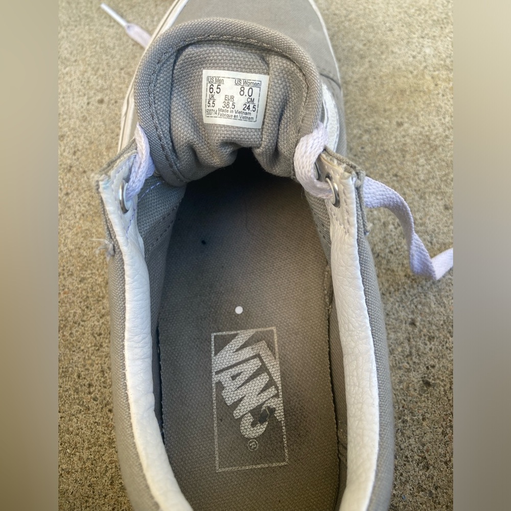 Grey Vans - Picture 6 of 9